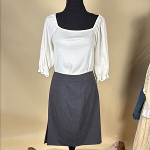 Calvin Klein Gray Women's Pencil Skirt